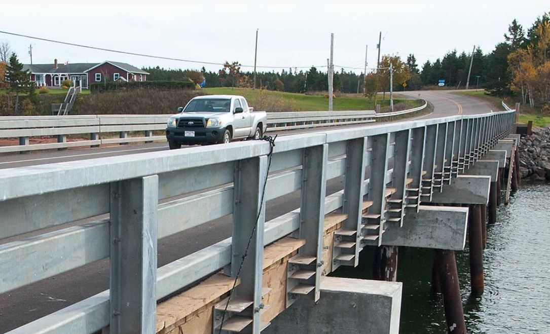 Pont Cascumpec et routes collectrices, Alberton, Île-du-Prince-Édouard