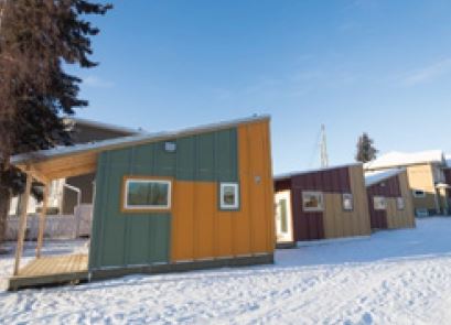 Unité d'habitation à la Steve Cardiff Tiny Home Community