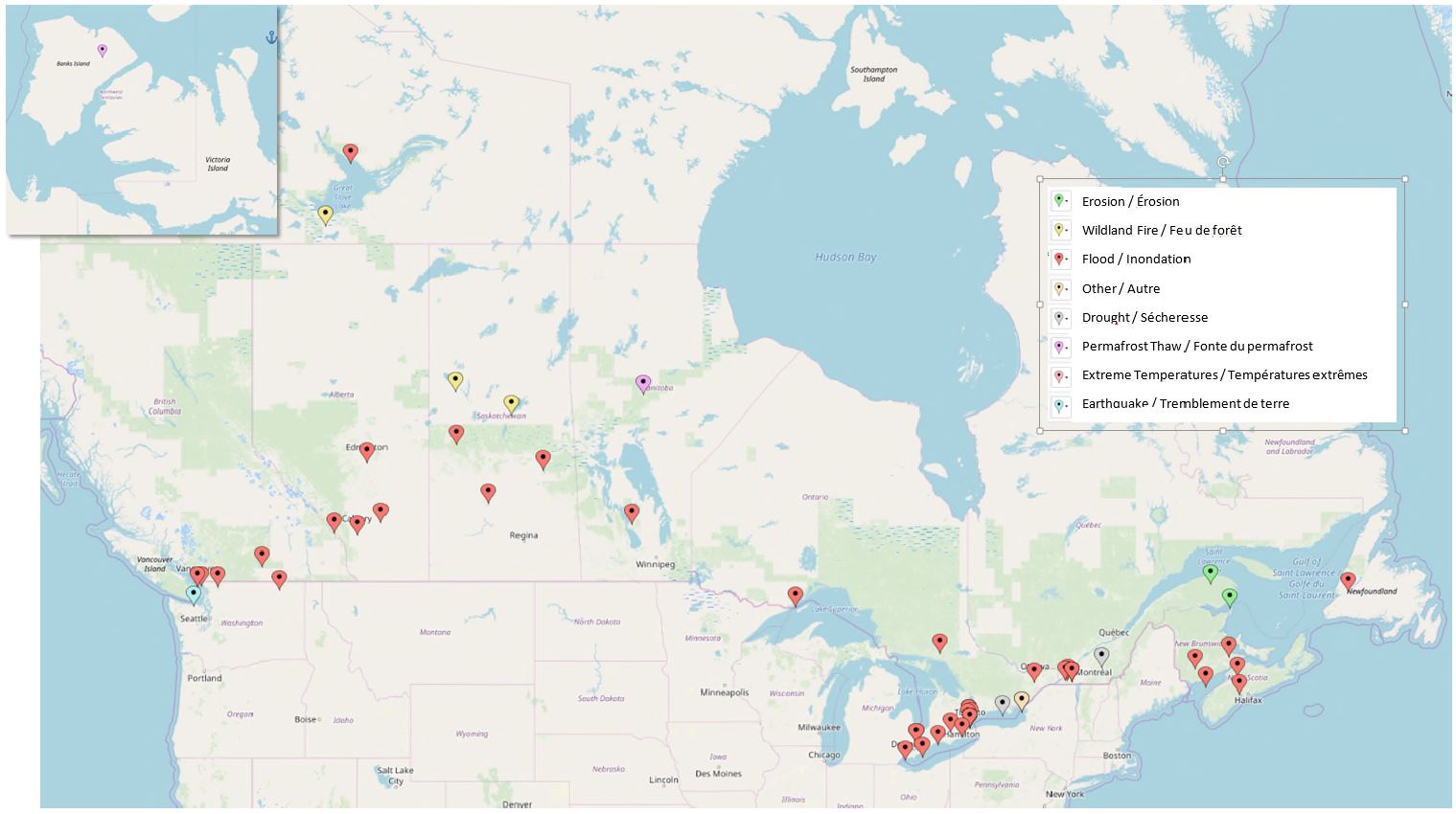 ANNEXE B : CARTE DES PROJETS